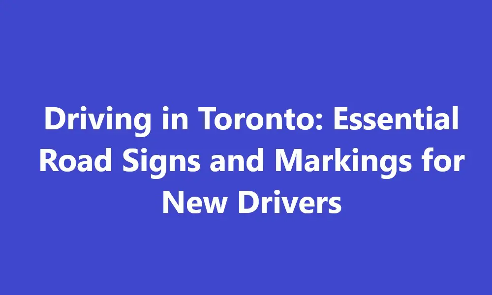 Driving in Toronto